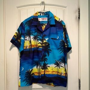 Vintage Shoreline Hawaiian Shirt